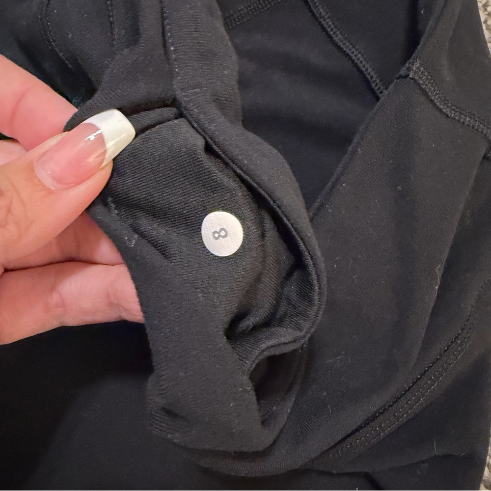 Lululemon Black Flare Leggings - Picture 2 of 3